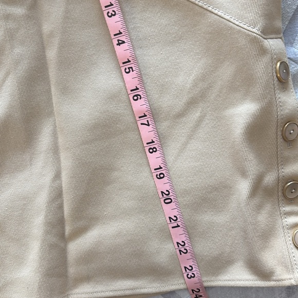 Authentic Valentino beige skirt size 6 - Picture 6 of 9